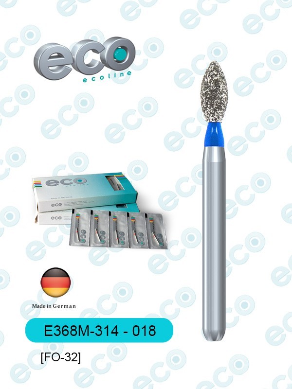 Eco金剛砂車針花蕾形E368系列