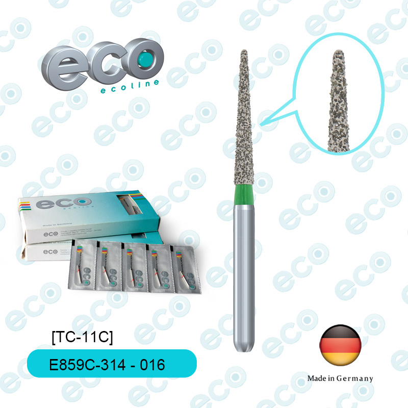 Ecoline金剛砂車針E859C
