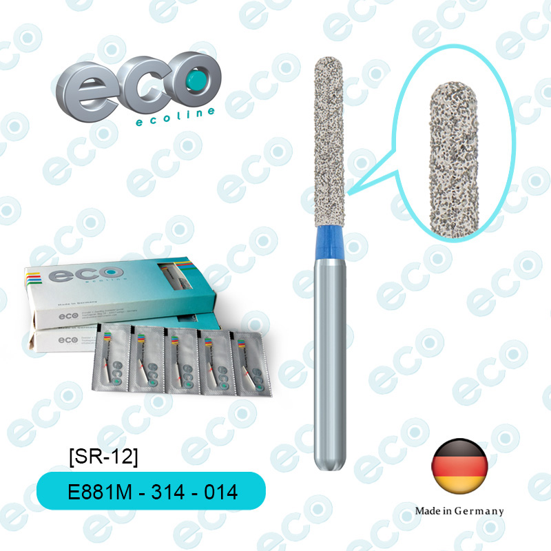 Ecoline金剛砂車針E881M