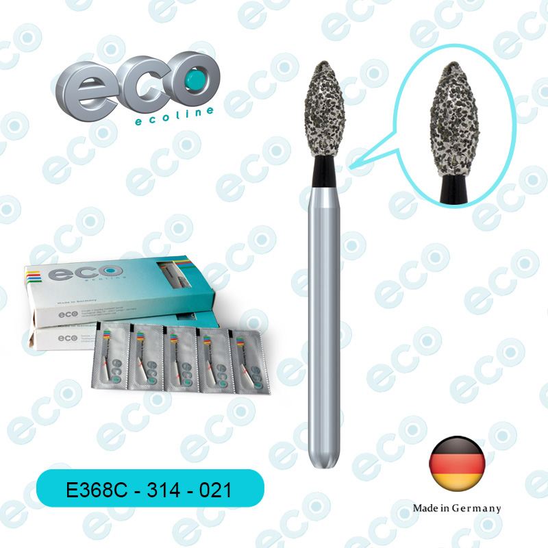 Ecoline金剛砂車針E368