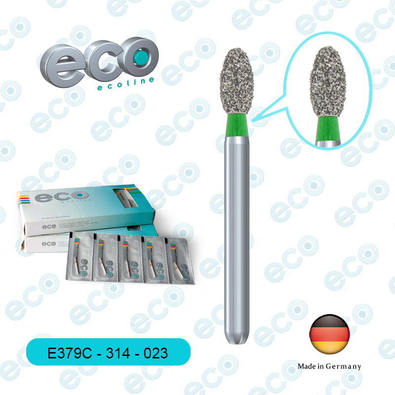 Ecoline金剛砂車針E379