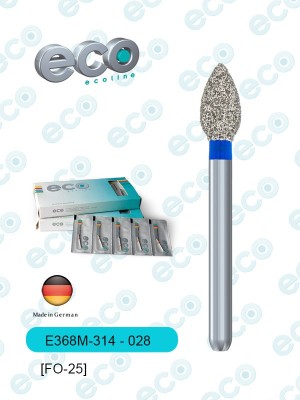 Eco金剛砂車針花蕾形E368系列