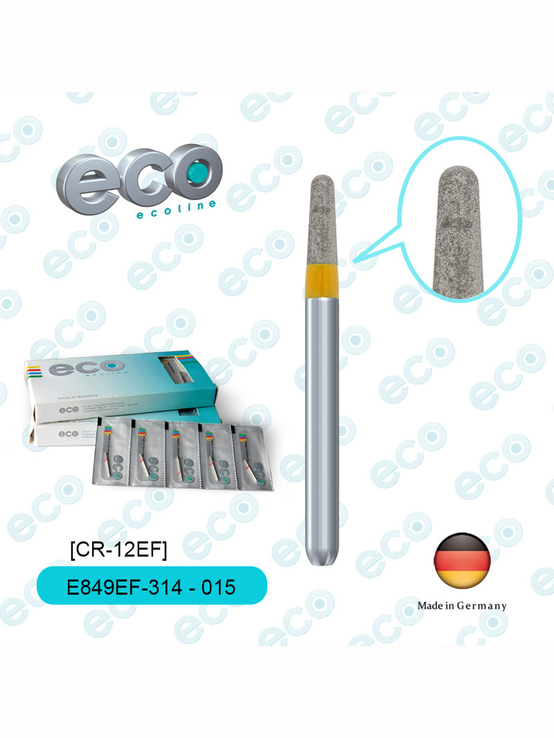 Eco金剛砂車針球形E839系列