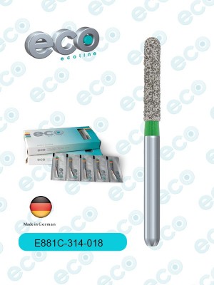 Eco金剛砂車針圓柱形E881系列